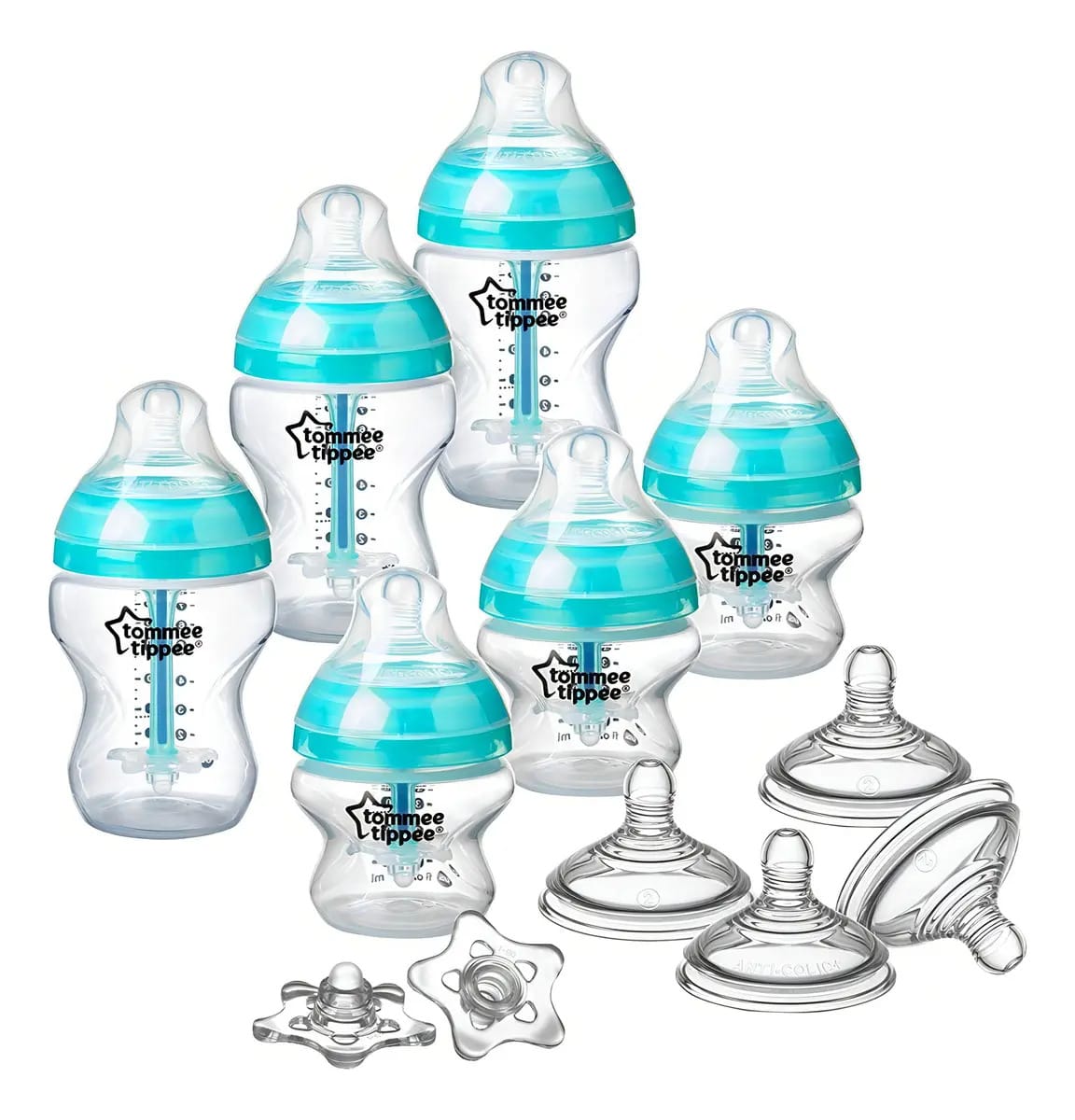 Conjunto Biberones Rn Advanced Anticolicos Tommee Tippee