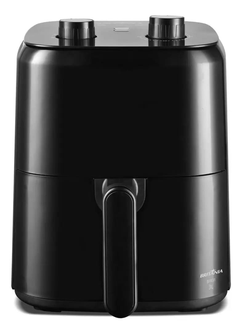 Britânia fritadeira air fryer 3l 1300w Bfr31 cor preto