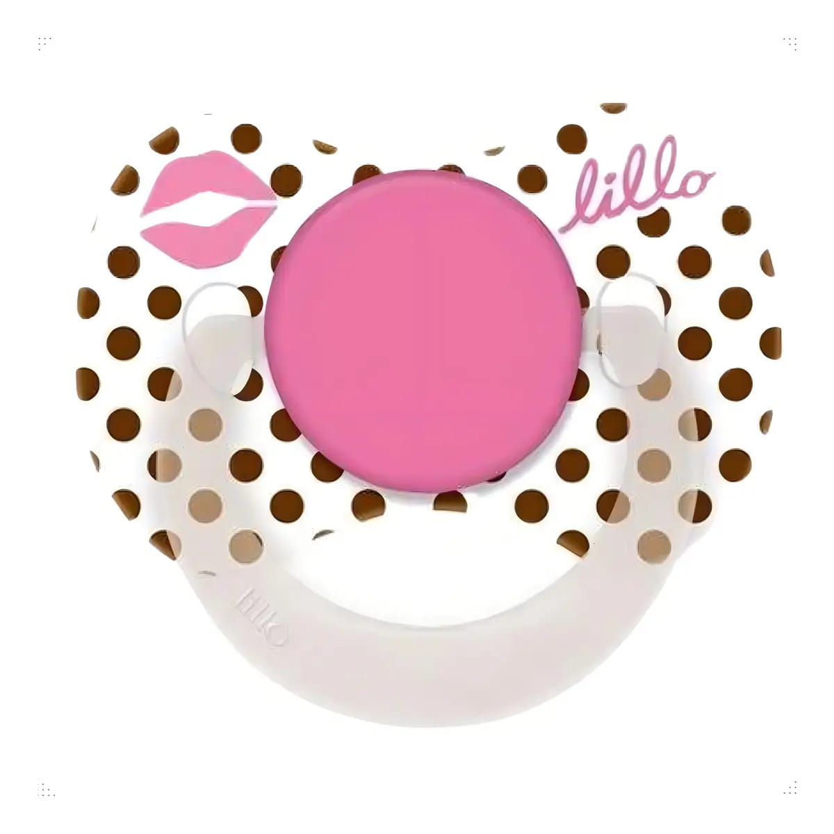 Chupeta Lillo Silicone Rosa Tamanho 2 6 À 18 Meses