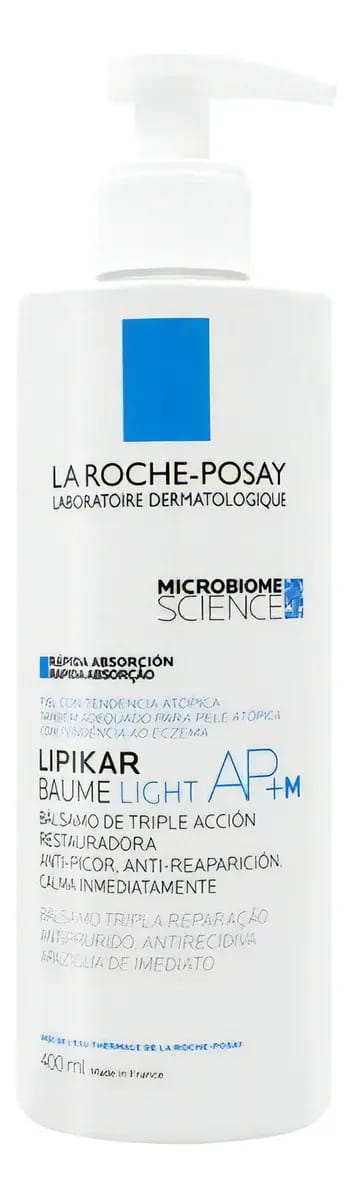 Bálsamo para corpo La Roche-Posay Lipikar Baume Light AP+M en dosador 400mL neutra
