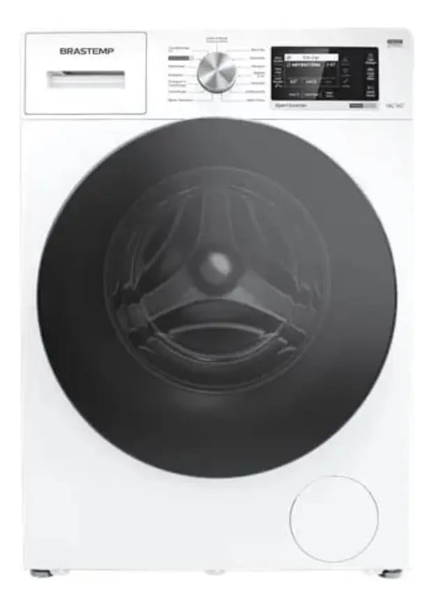 Lava E Seca Brastemp 10kg/6kg Branca Com Smart Sensor E Trip