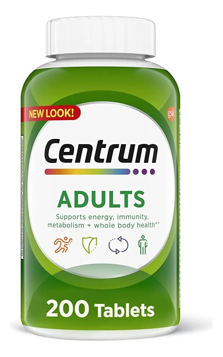 Suplemento en comprimidos Centrum Centrum Adultos