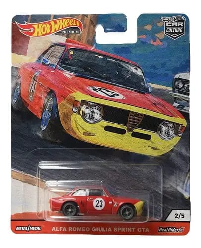 Hot Wheels Premium Alfa Romeo Giulia Sprint Gta Car Culture
