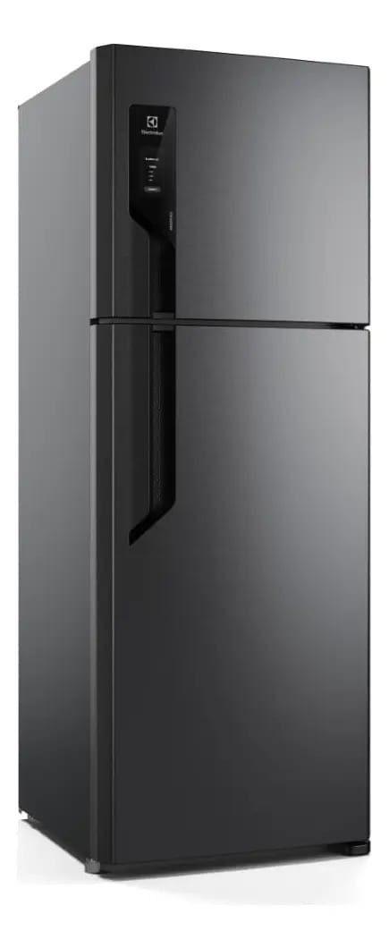 Geladeira Electrolux Frost Free com AutoSense 480L Efficient Duplex Black Inox Look (TF71B)