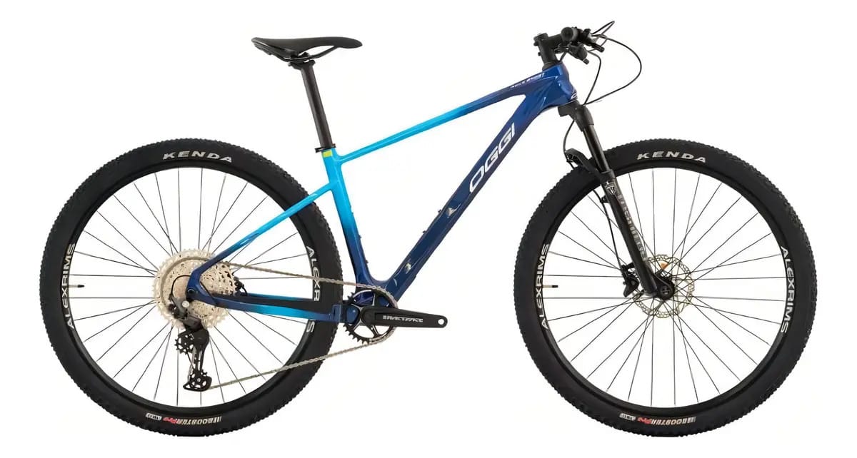 Bicicleta 29 Oggi Agile Sport Carbon Deore 12v 2024 M Cor Azul