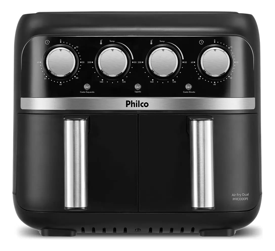 Air fryer Philco PFR3000PI de 8L preto