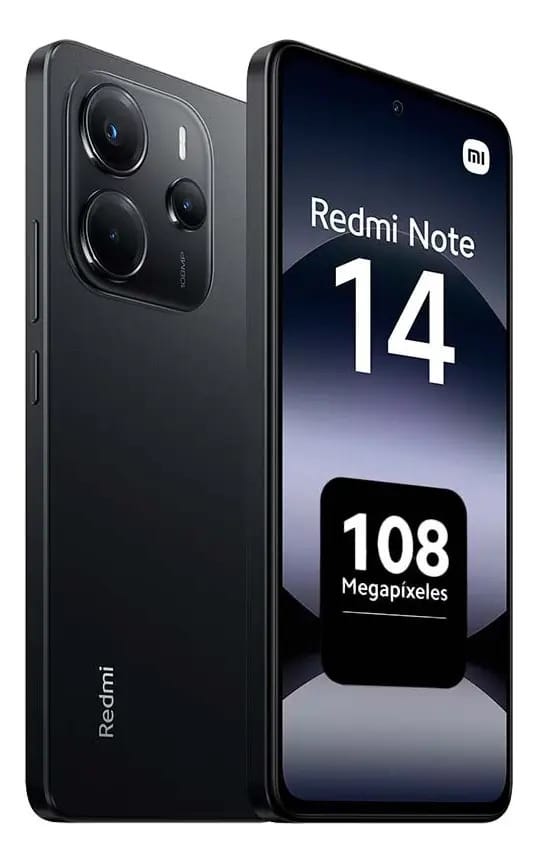 Celular Xiaomi Redmi Note 14 4G 128gb Dual Sim 6ram Preto