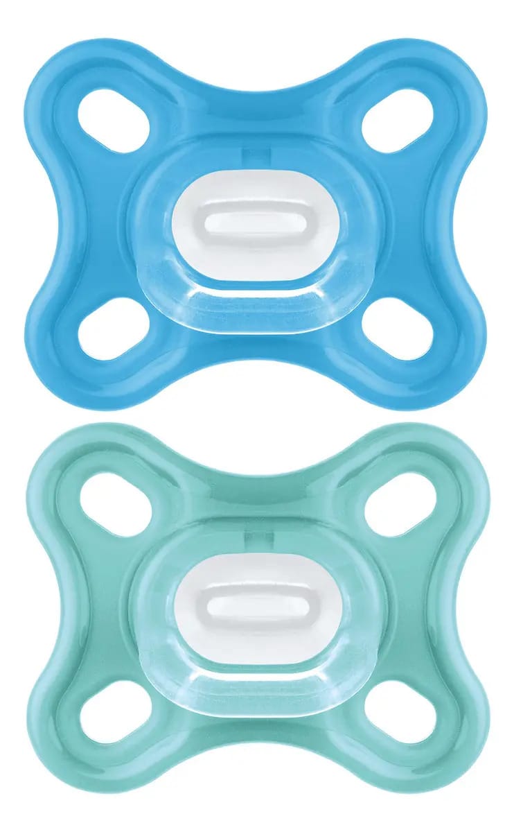 Cupão Mam Comfort para bebê de 2 a 3 meses azul