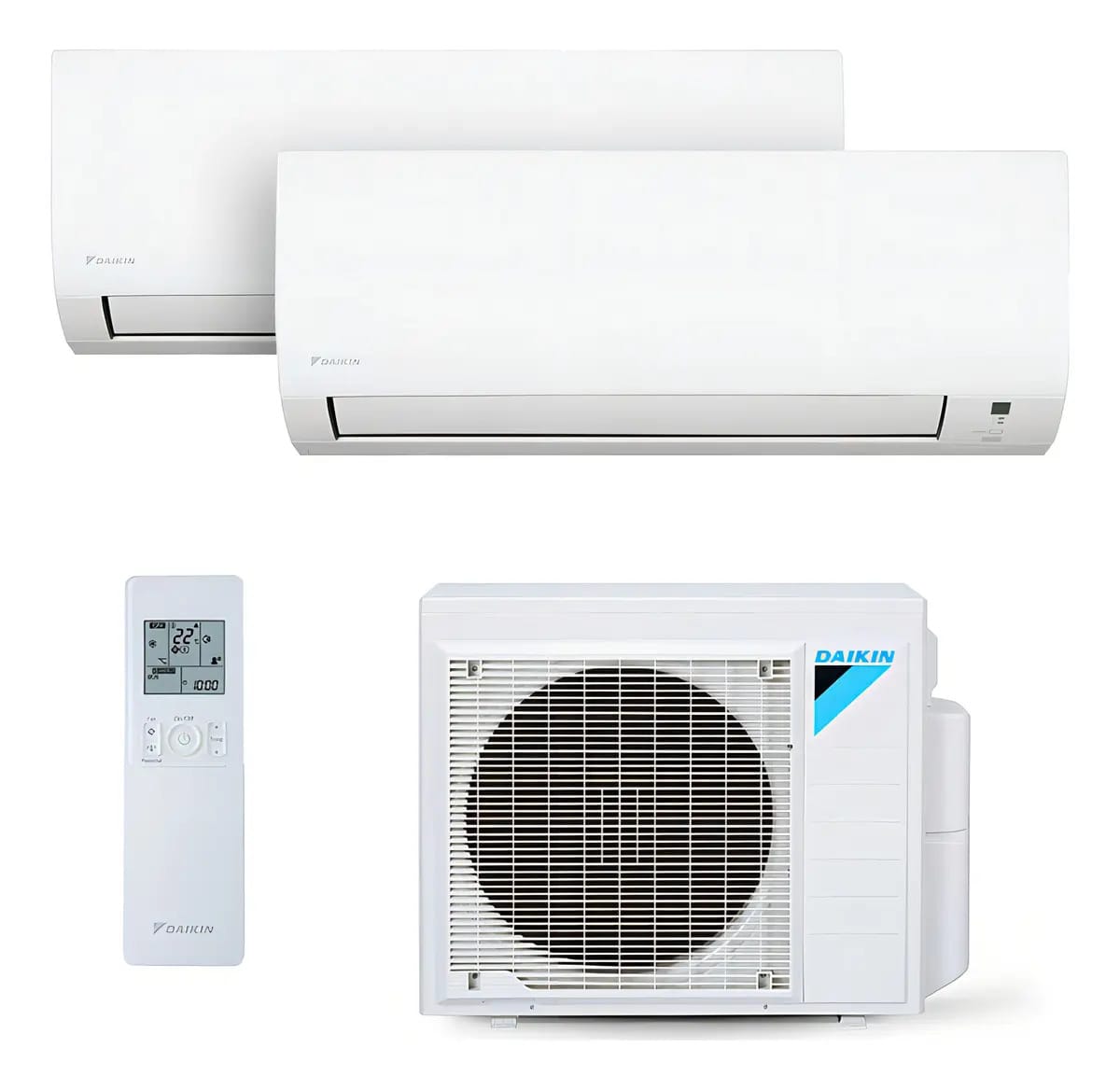 Ar Condicionado Bi Split Inverter Daikin 2x12000btus Qf Cor Branco