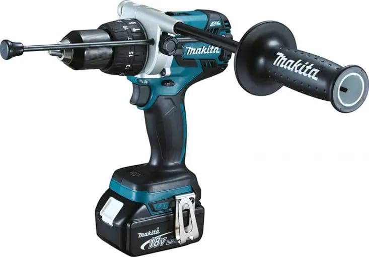 Martelo rotativo Makita Vvr DHP481rtj Makita Blue