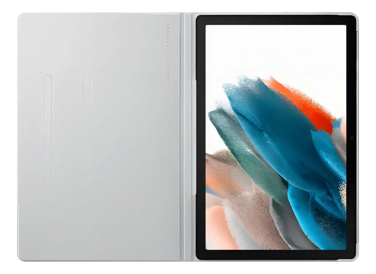 Capa de livro Galaxy Tab A8 + (10,5, 64 GB, Wifi) Samsung Color Plateado