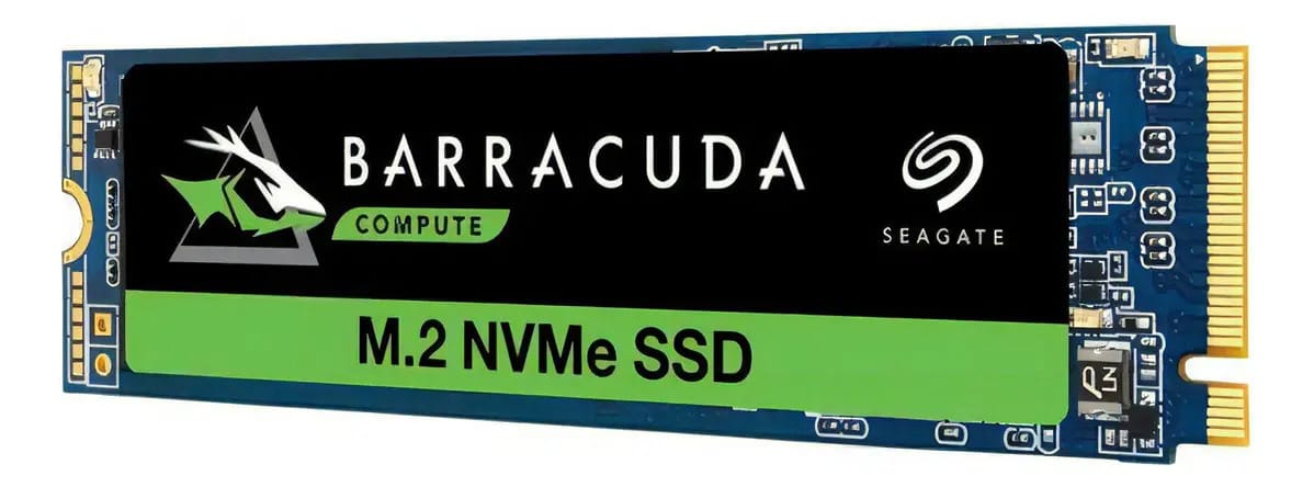 SSD de disco sólido Seagate Barracuda Q5 M.2 Pcie Nvme M2 de 1 Tb, cor azul