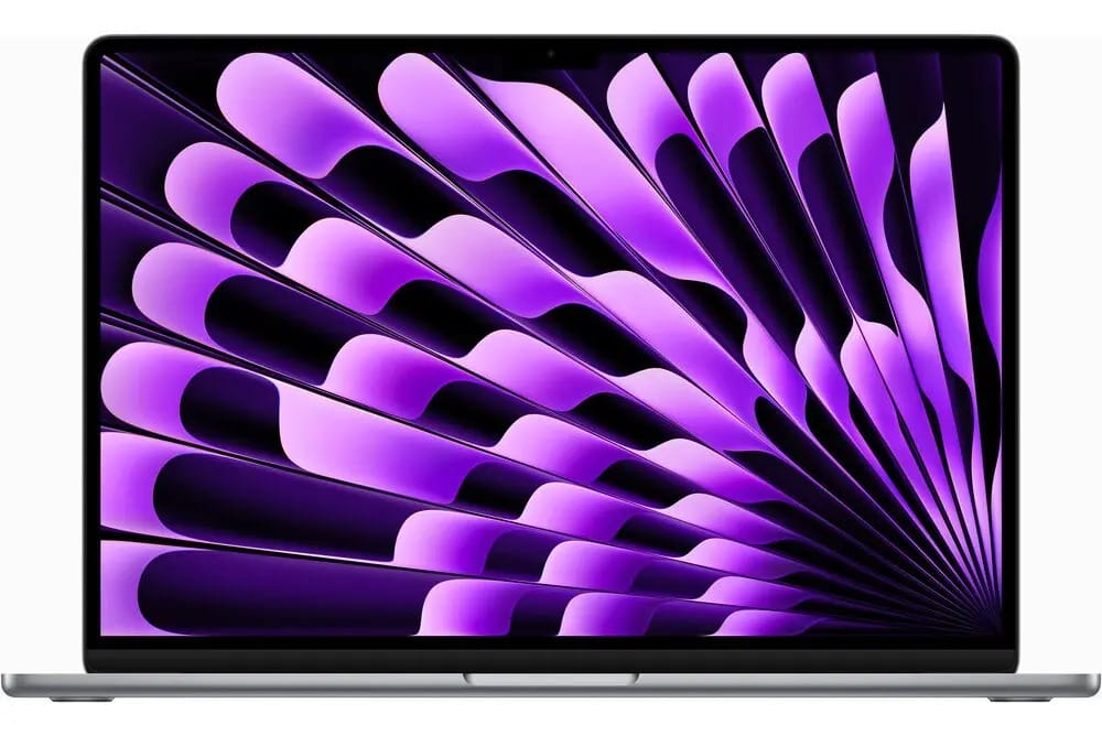 Apple MacBook Air 15" Meados 2023 Space gray 2880 px x 1864 px Apple 16GB de Ram