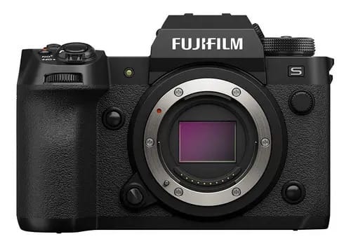 Câmera Fujifilm X-H2s preta cor preta