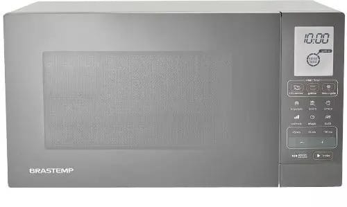 Micro-ondas Brastemp 30 Litros Com Grill Bmy45ar Cor Cinza