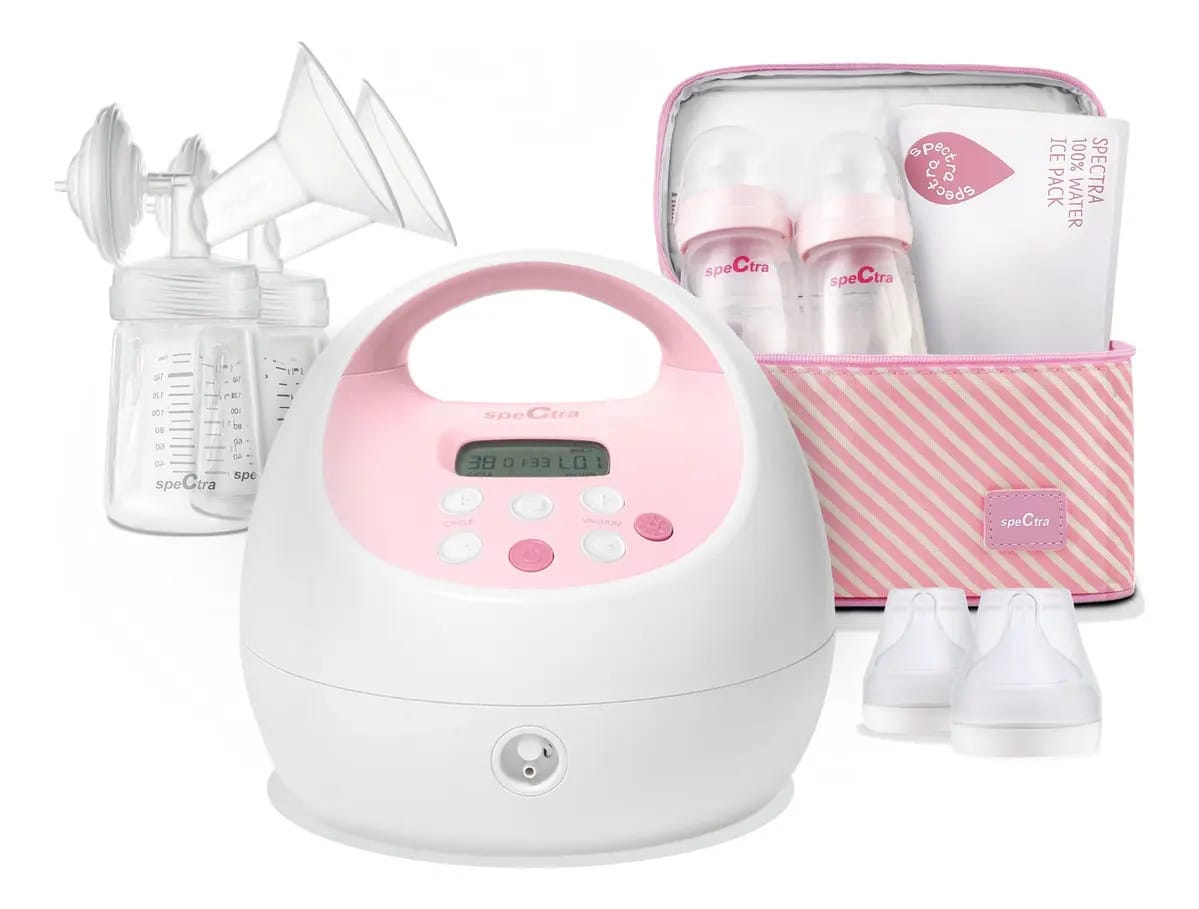 Kit de bomba tira leite e refrigerador elétricos Spectra S2 Plus