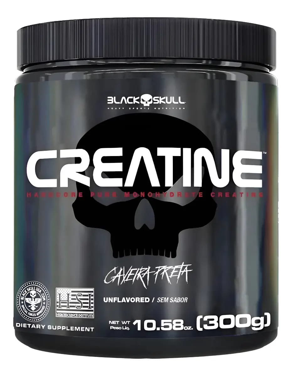 Creatina black skull 300g