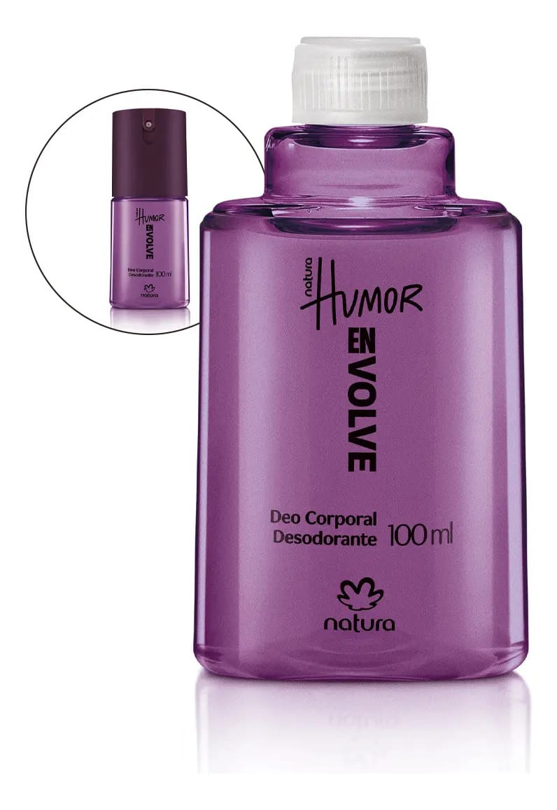 Refil Deo Corporal Natura Humor Envolve 100 Ml