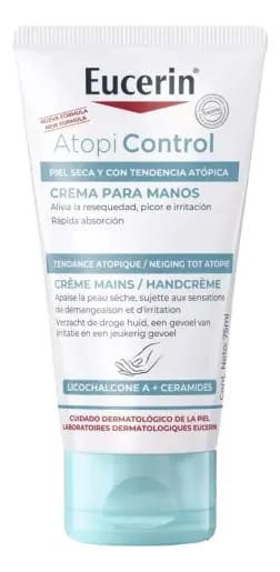 Creme Crema Facial Calmante Atopicontrol Piel Seca Eucerin AtopiControl dia/noite de 50mL Todas las edades anos