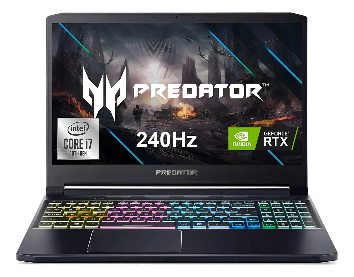 Acer Predator Helios 11260H Preto