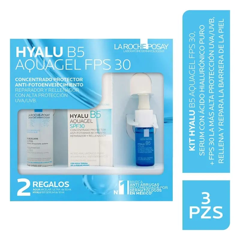 Kit La Roche Posay Hyalu B5 + Água Micelar + Sérum Hyalu B5 Tipo de pele normal