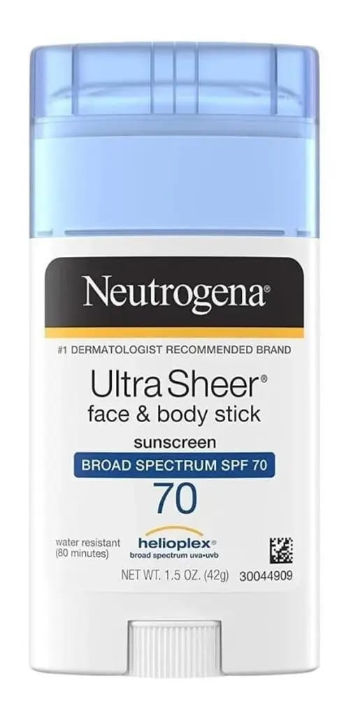 Protetor Solar Bastão Neutrogena Ultra Sheer 70 Spf - 42g