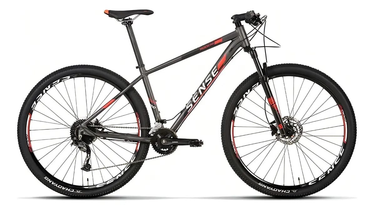 Bicicleta mountain bike Sense Rock Evo 2020 R29 tamanho do uadro XL - branco/vermelho