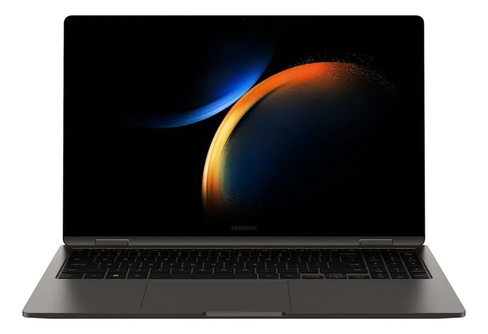 Notebook Samsung Galaxy Book3 360,16GB, 512GB SSD,Tela 15.6'', Windows11H NP750QFG-KS1BR