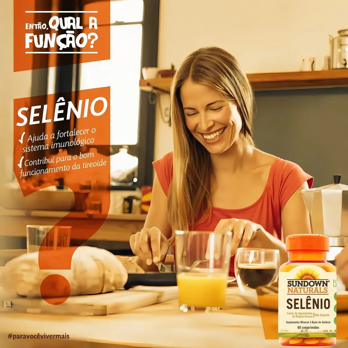 Selênio 34mcg - 60 Comprimidos - Sundown Naturals