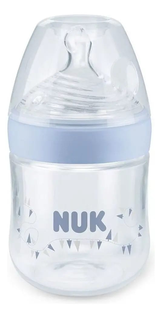Mamadeira Essence Anticólica 150ml Azul +0m - Nuk