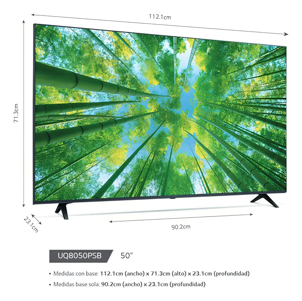 Lg UHD UR8050 50UQ8050PSB 50" LED 4K