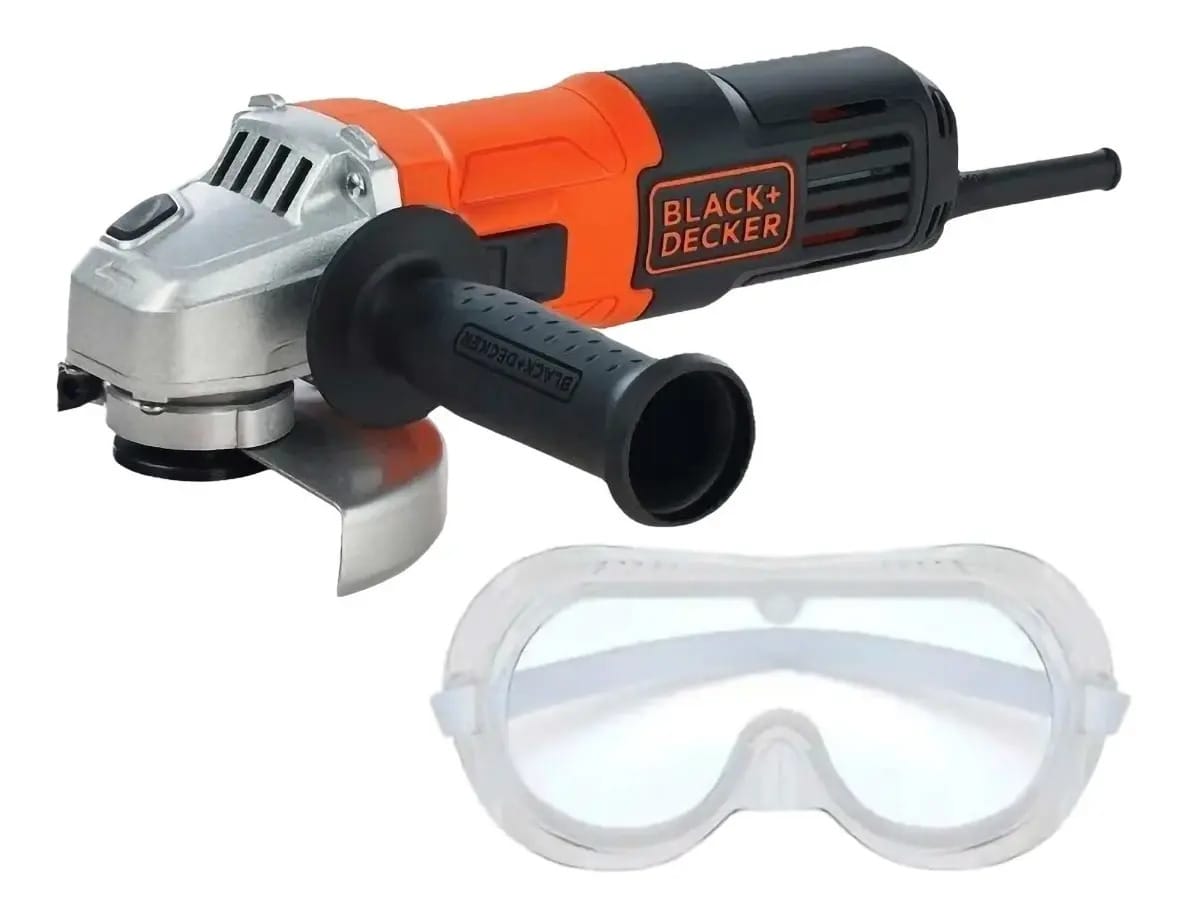 Esmerilhadeira Angular Black+decker A1818 Laranja 650w 220V
