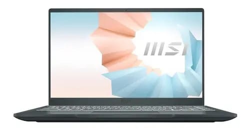 Notebook MSI Modern 14 Black 14" 1920 px x 1080 px AMD 8GB de Ram