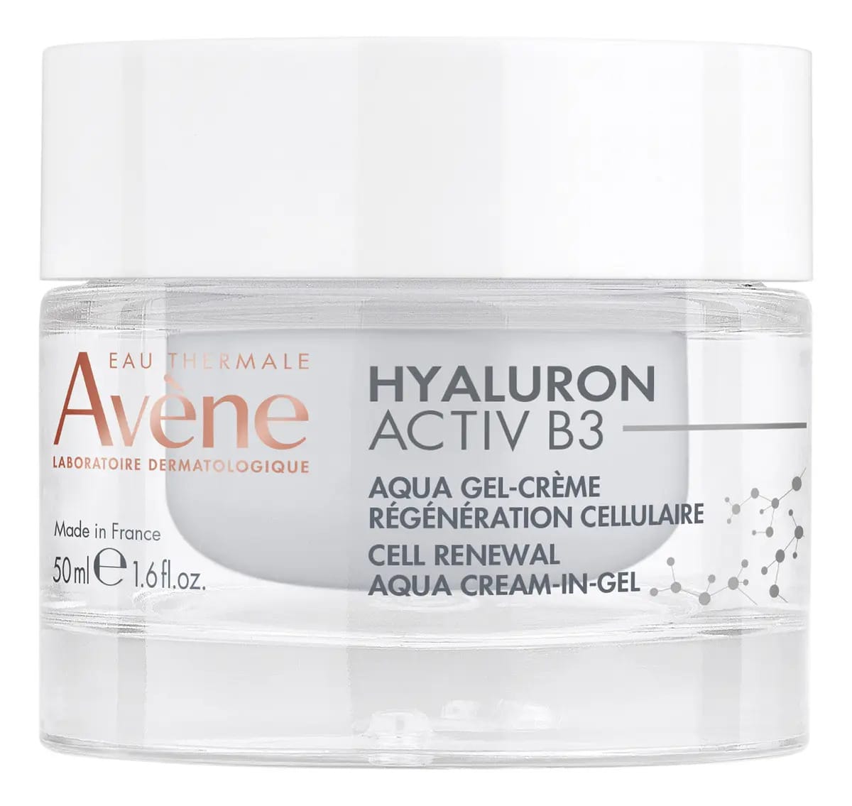 Avène Hyaluron Activ B3 Gel Aqua-Gel Creme Renovador Facial Anti-Idade 50ml