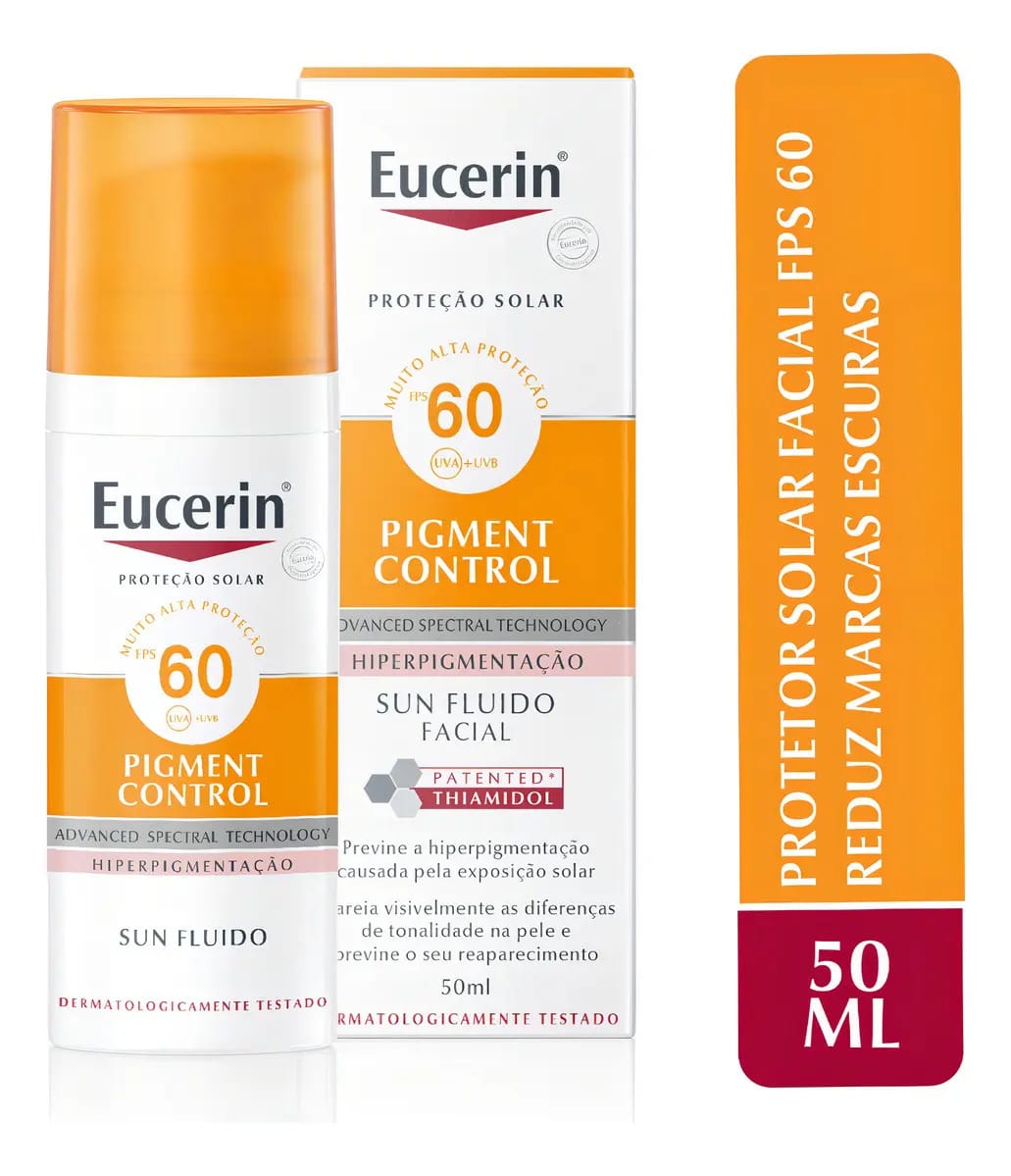 Eucerin Sun Pigment Control Gel Creme Facial FPS 60 50ml