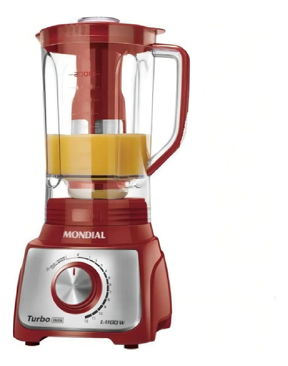 Liquidificador Mondial Turbo Inox L1100