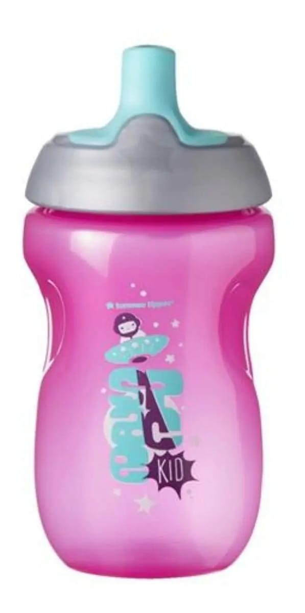 Garrafinha Sports Para Bebe Tommee Tippee 100z/ 295ml Rosa