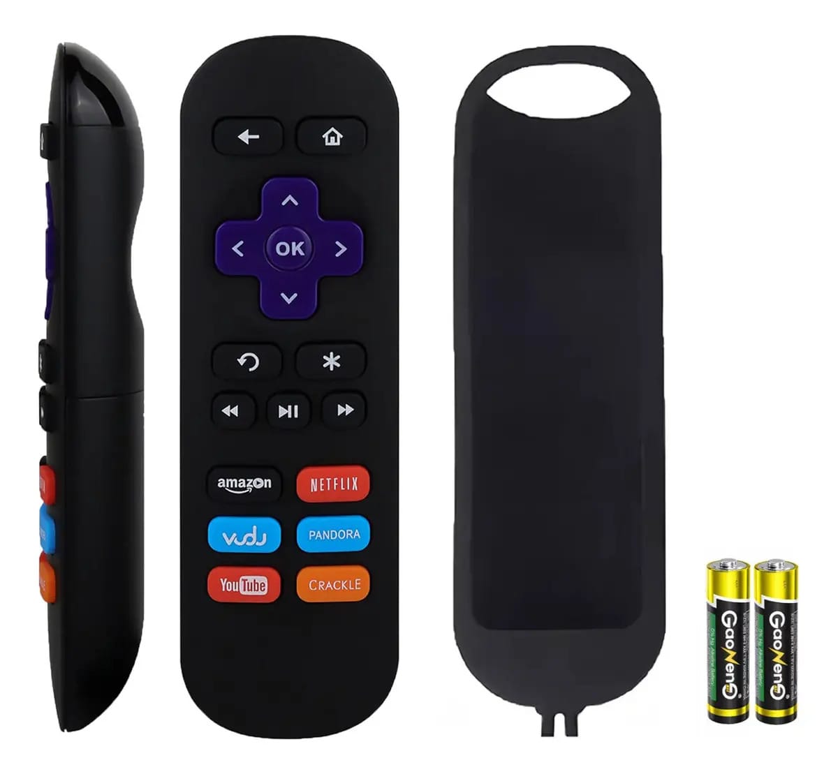 Controle remoto compatível com Roku Express, para Roku Premiere, para Roku Box, para Roku Player, para Roku 1, 2, 3, 4, não para Stick ou TV