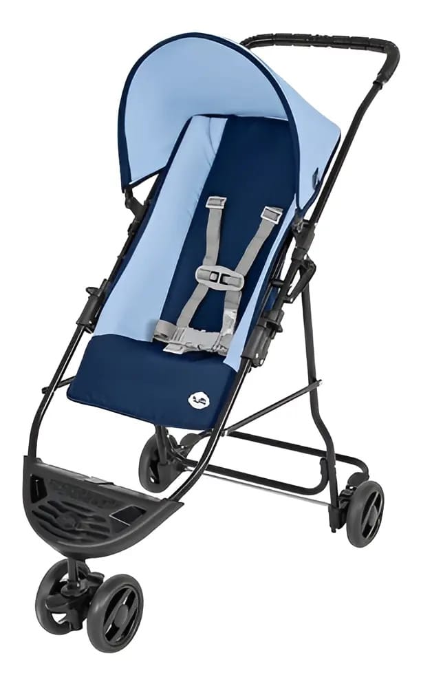 Carrinho De Passeio Tutti Baby Yano Azul Até 15kg Pequeno