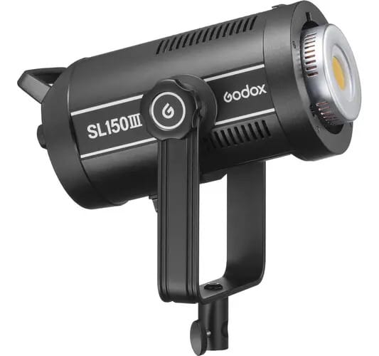 Iluminador Luz De Vídeo Godox Sl150 Iii - Daylight 5600k Estrutura Preto Luz Branco-frio