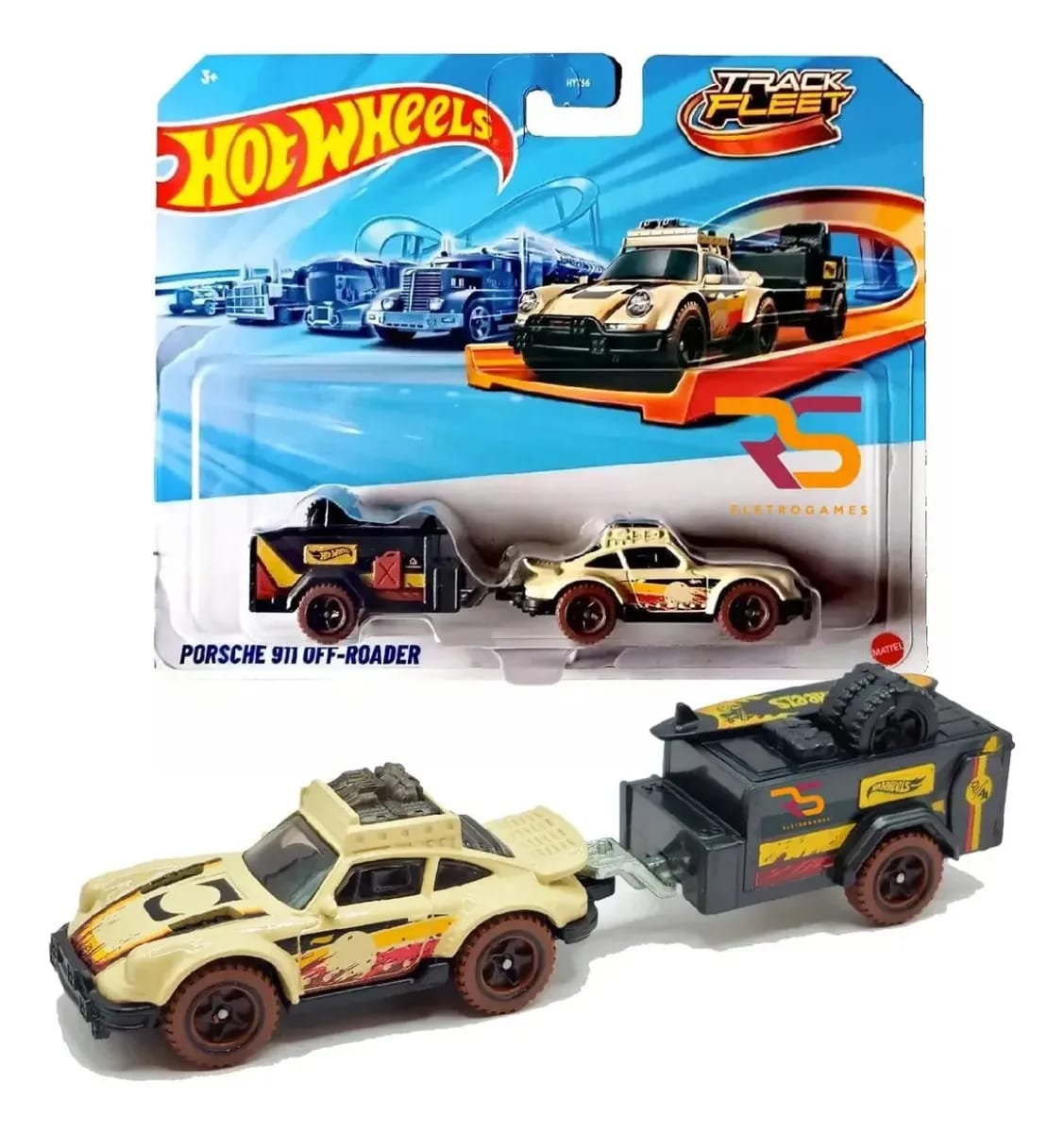 Hot Wheels Porsche 911 Off Roader Track Fleet