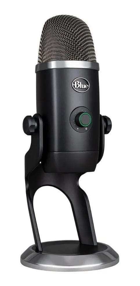 Microfone Condensador Blue Yeti X Usb Cor Preto