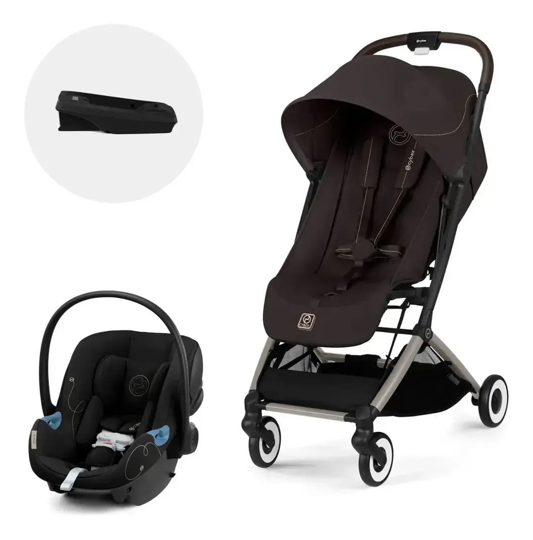 Carrinho de bebê de paseio travel system Cybex OrfeoCHBG chocolate