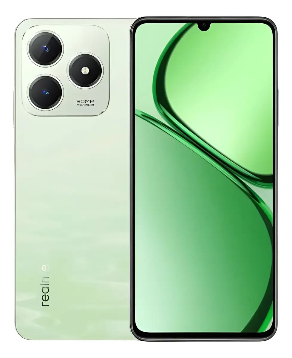 Smartphone Realme C61 Dual Sim 256gb 8gb Ram Nfc 4g Global - Verde-claro