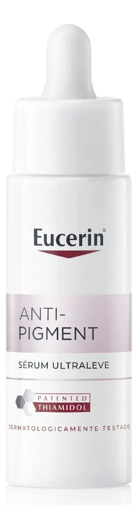 EUCERIN Sérum Facial Ultraleve Antimanchas e Antibrilho 30ml, Anti-Pigment, Clareador, Thiamidol, Peles Oleosas
