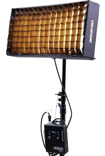 Iluminador Aputure Amaran F21x Led Flexível Bi Color Cor da estrutura Preto