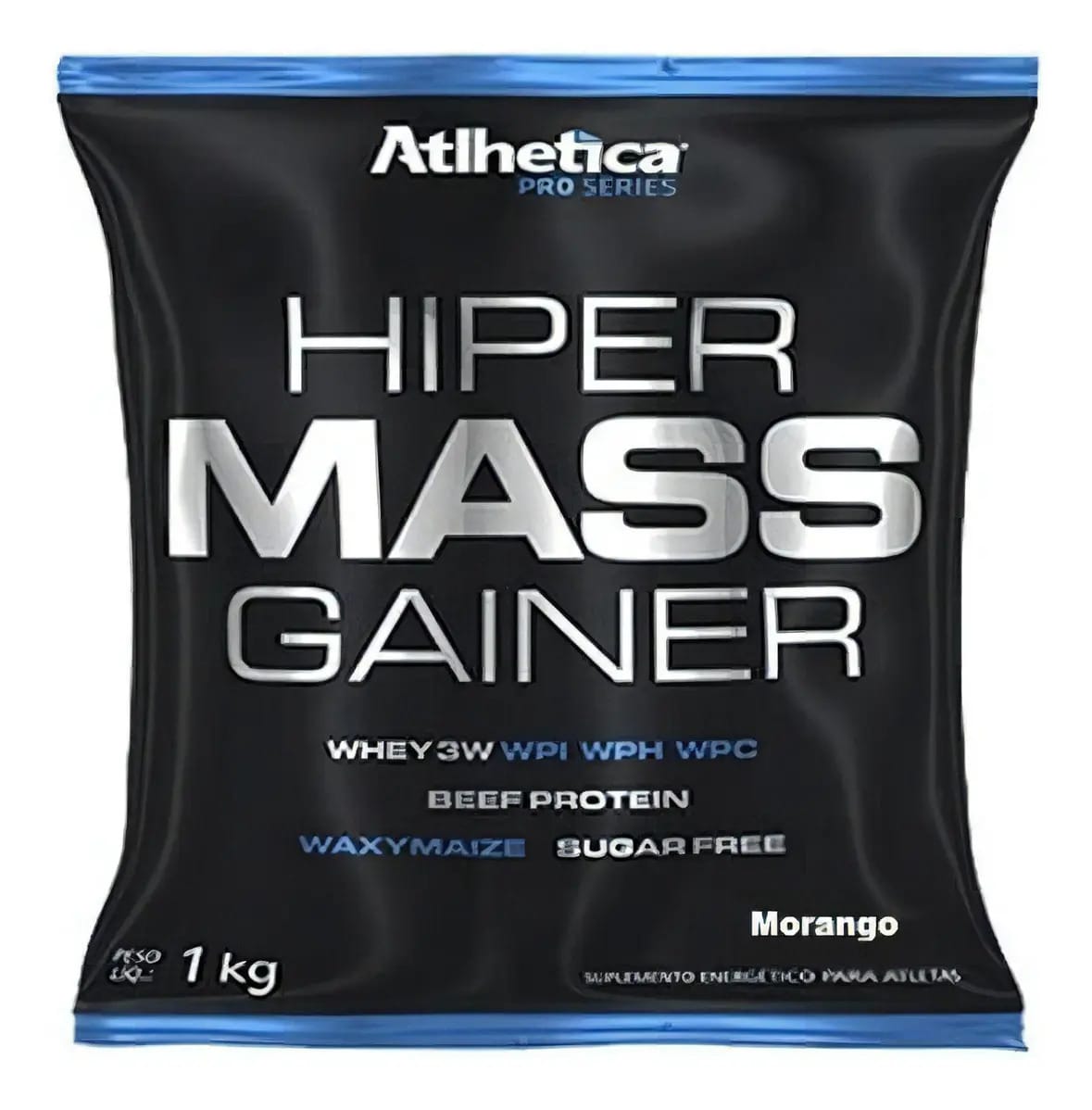 Hiper Mass Gainer - 1000g Morango - Atlhetica