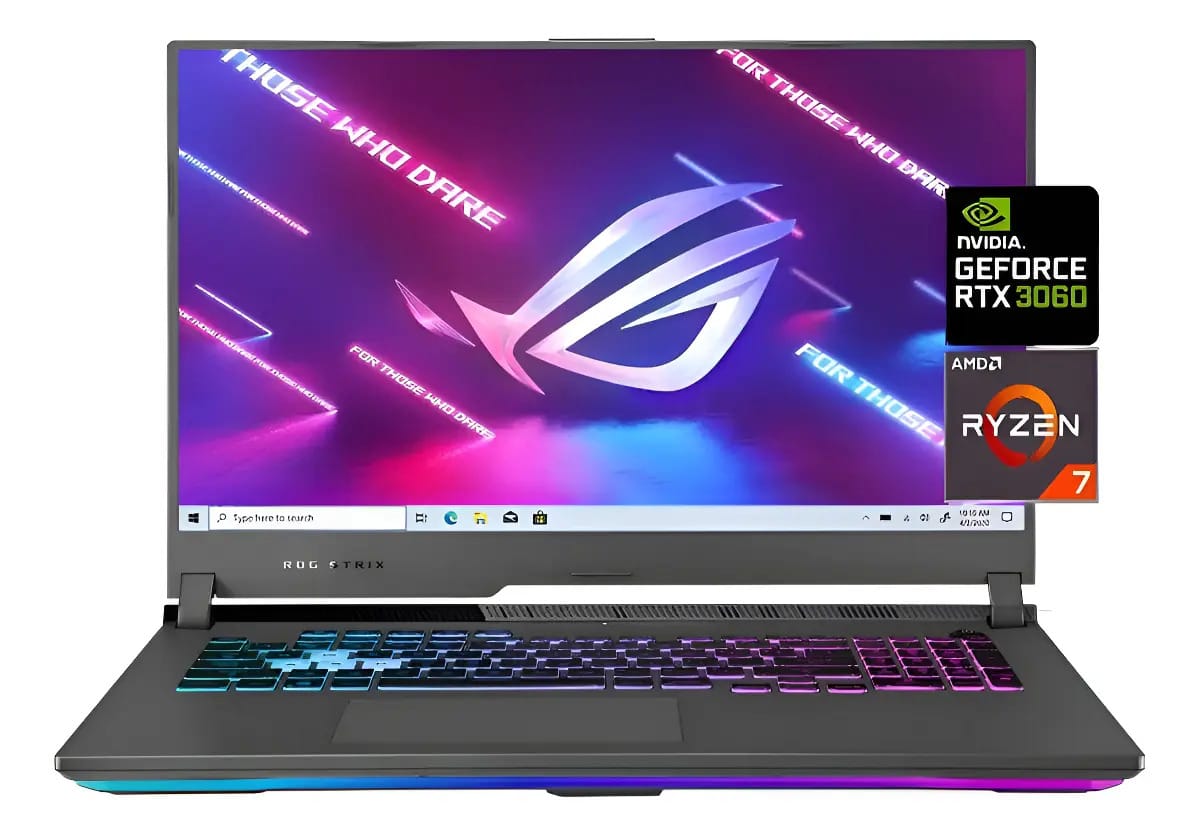 Asus ROG Strix Ryzen 7 4800H 32GB RAM 2048GB Cinza
