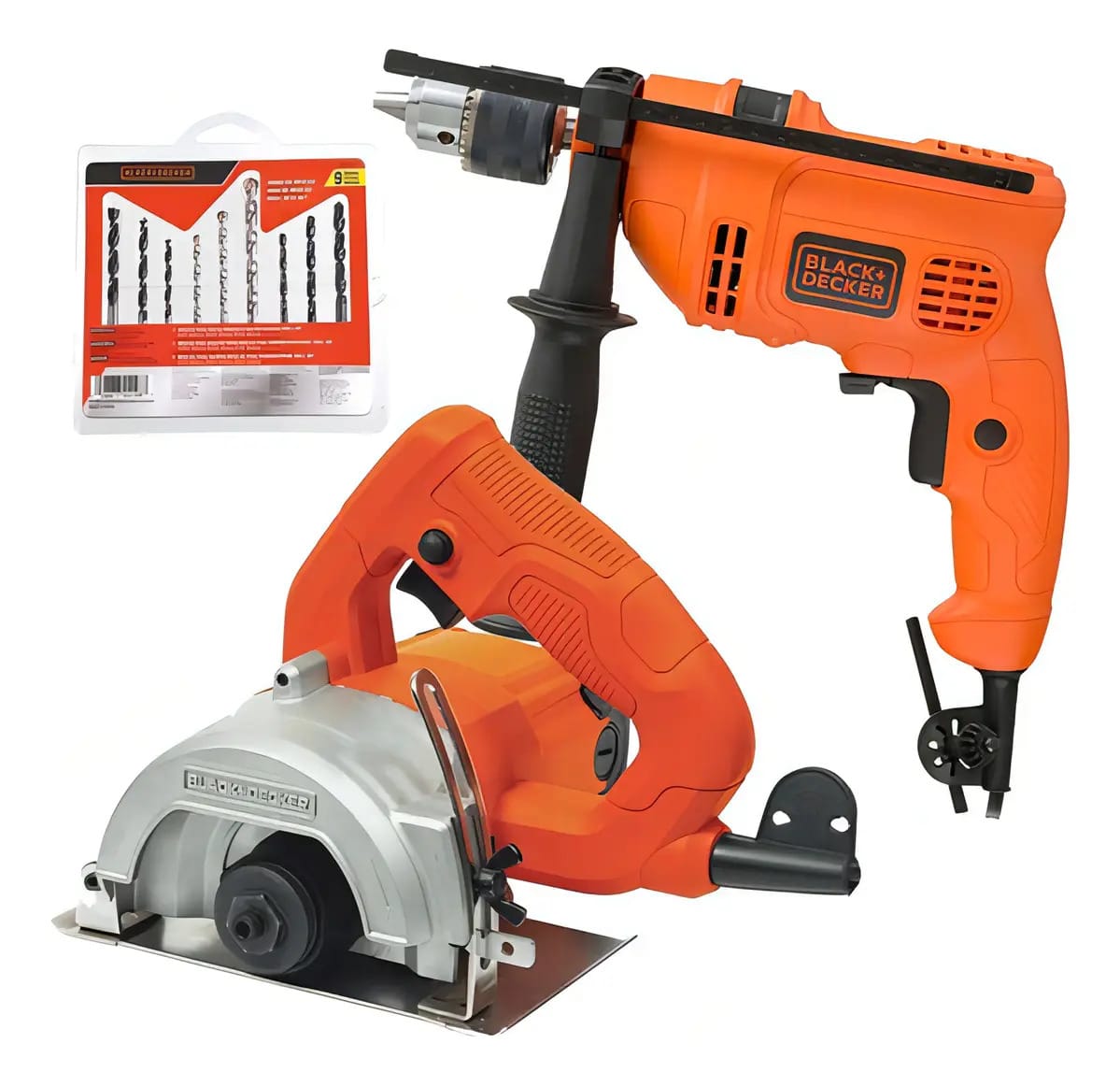Furadeira Parafusadeira + Serra Mármore 4.1/2'' Black Decker