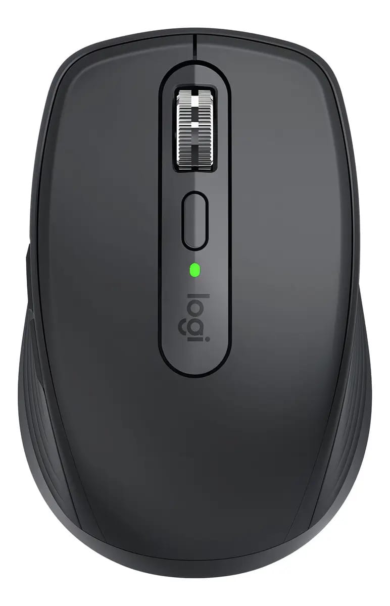 Mouse Sem Fio De Grafite Logitech Mx Anywhere 3 De 1000 Dpi Preto